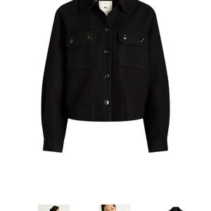 **DONATED** Free Assembly Black Quilted Jacket